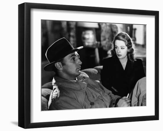 Out Of The Past, Robert Mitchum, Jane Greer, 1947-null-Framed Photo