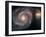 Out of This Whirl: the Whirlpool Galaxy M51 and Companion Galaxy Space Photo Art Poster Print-null-Framed Art Print