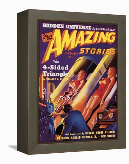 Out of this World I-The Vintage Collection-Framed Stretched Canvas