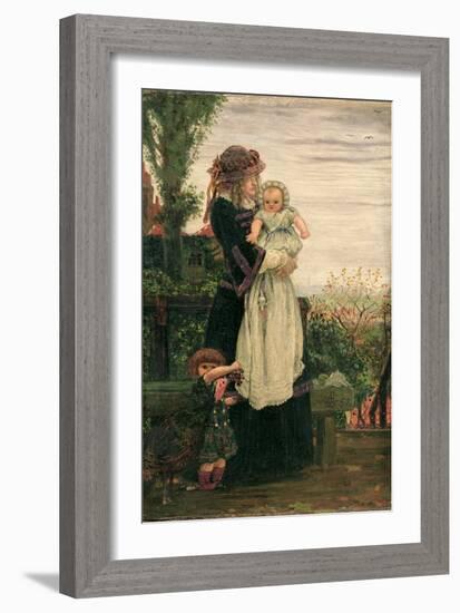 Out of Town, 1858-Ford Madox Brown-Framed Giclee Print