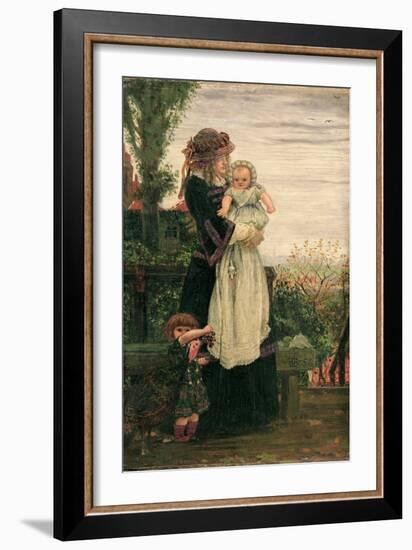 Out of Town, 1858-Ford Madox Brown-Framed Giclee Print