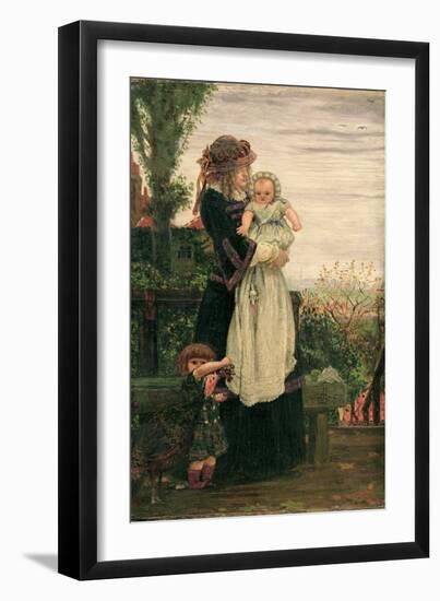 Out of Town, 1858-Ford Madox Brown-Framed Giclee Print