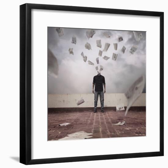 Out of Words-Lakel Yolmo-Framed Photographic Print