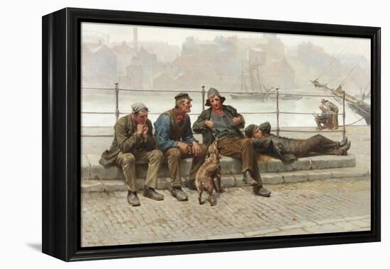 Out of Work, 1888-Ralph Hedley-Framed Premier Image Canvas