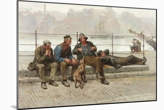 Out of Work, 1888-Ralph Hedley-Mounted Giclee Print