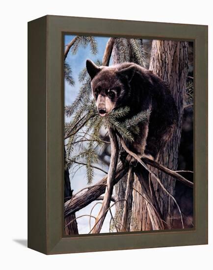 Out on a Limb-Kevin Daniel-Framed Stretched Canvas