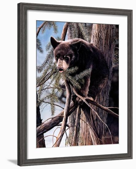 Out on a Limb-Kevin Daniel-Framed Art Print