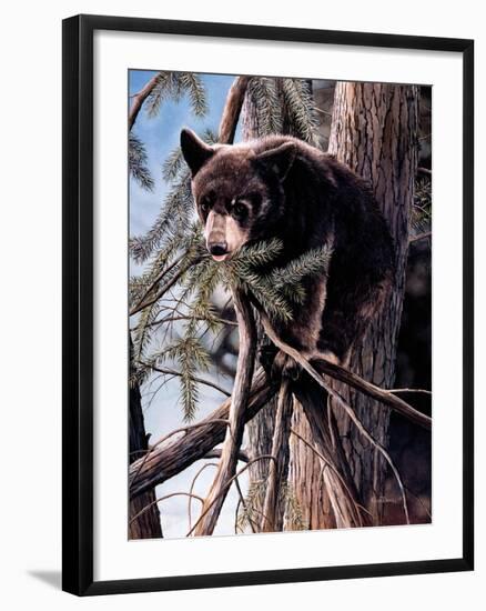 Out on a Limb-Kevin Daniel-Framed Art Print