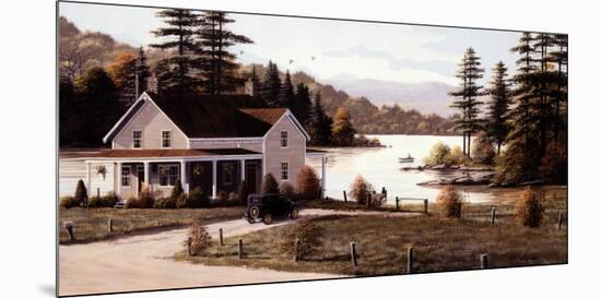 Out on the Lake-Bill Saunders-Mounted Art Print