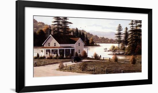 Out on the Lake-Bill Saunders-Framed Art Print