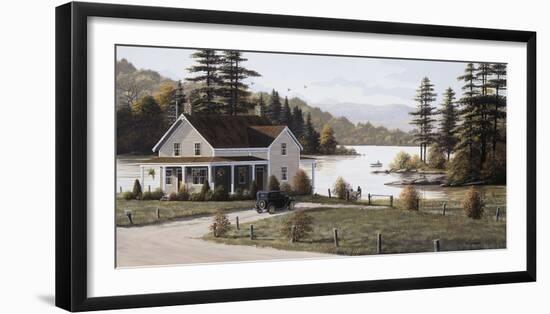 Out on the Lake-Bill Saunders-Framed Giclee Print