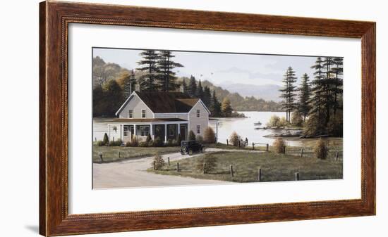 Out on the Lake-Bill Saunders-Framed Giclee Print