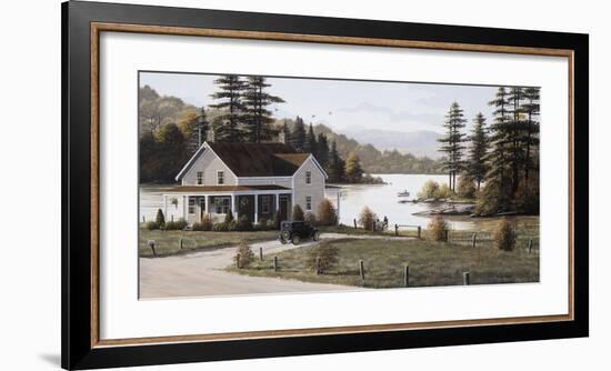 Out on the Lake-Bill Saunders-Framed Giclee Print