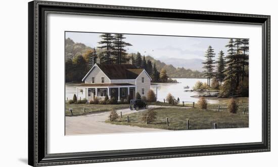 Out on the Lake-Bill Saunders-Framed Giclee Print