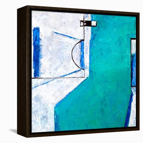 Out there-Hyunah Kim-Framed Stretched Canvas