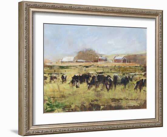 Out to Pasture II-Ethan Harper-Framed Art Print