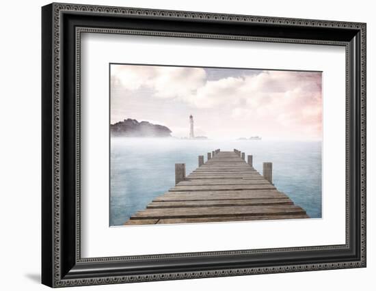 Out to Sea Scene-Kimberly Allen-Framed Photo