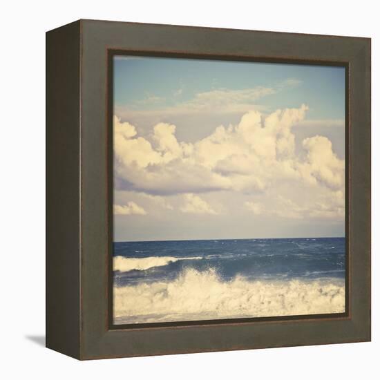 Out to Sea-Irene Suchocki-Framed Stretched Canvas