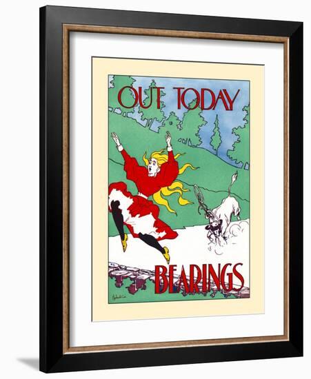 Out Today, Bearings-Charles A. Cox-Framed Art Print