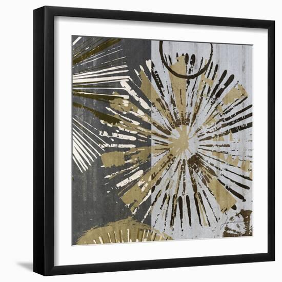 Outburst Tiles III-James Burghardt-Framed Art Print