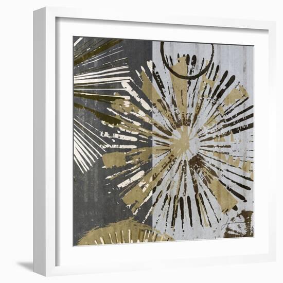 Outburst Tiles III-James Burghardt-Framed Art Print