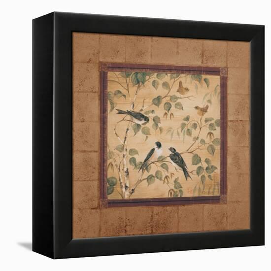 Outdoor Aviary I-Pamela Gladding-Framed Stretched Canvas