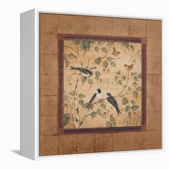 Outdoor Aviary I-Pamela Gladding-Framed Stretched Canvas