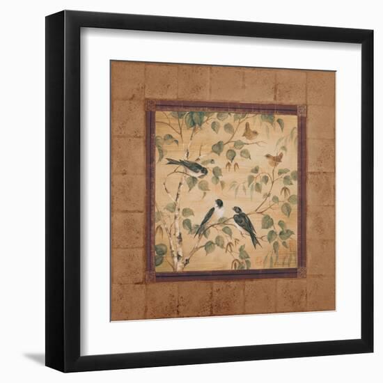 Outdoor Aviary I-Pamela Gladding-Framed Art Print