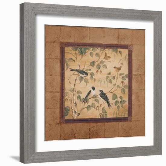 Outdoor Aviary I-Pamela Gladding-Framed Art Print