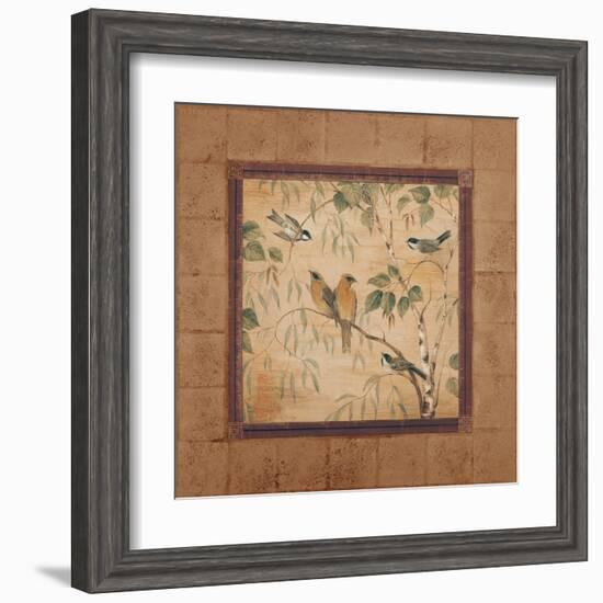 Outdoor Aviary II-Pamela Gladding-Framed Art Print