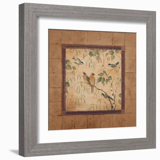 Outdoor Aviary II-Pamela Gladding-Framed Art Print