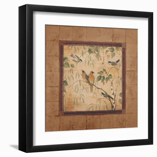 Outdoor Aviary II-Pamela Gladding-Framed Art Print