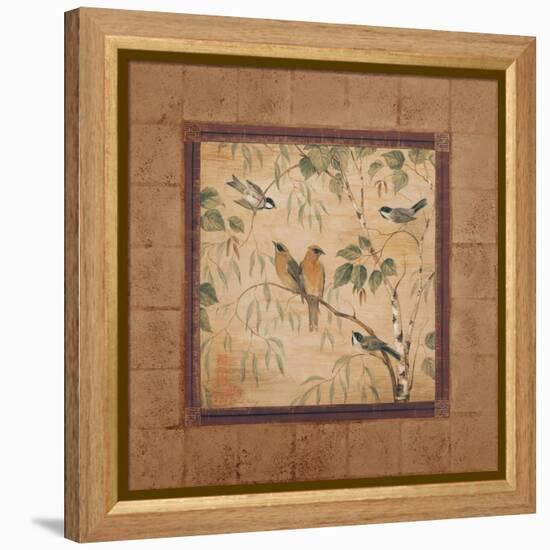 Outdoor Aviary II-Pamela Gladding-Framed Stretched Canvas