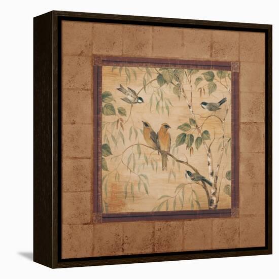 Outdoor Aviary II-Pamela Gladding-Framed Stretched Canvas