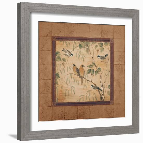 Outdoor Aviary II-Pamela Gladding-Framed Art Print