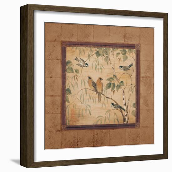 Outdoor Aviary II-Pamela Gladding-Framed Art Print