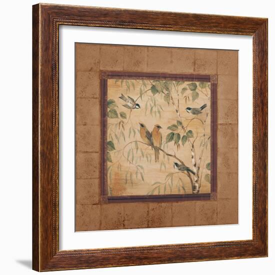 Outdoor Aviary II-Pamela Gladding-Framed Art Print