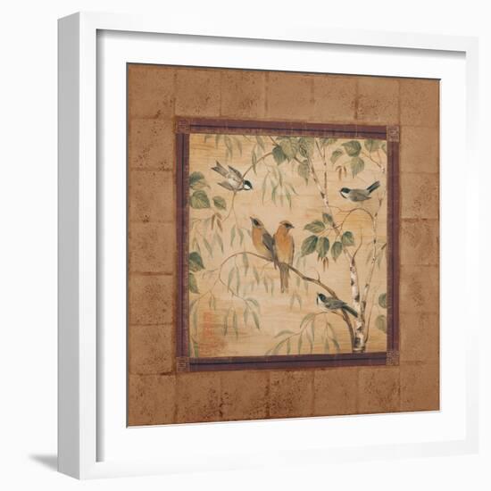 Outdoor Aviary II-Pamela Gladding-Framed Art Print