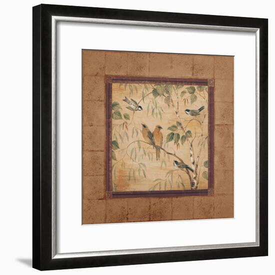 Outdoor Aviary II-Pamela Gladding-Framed Art Print