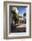 Outdoor Cafe in the Pedestrian Zone in Aarhus, Denmark-Michael Runkel-Framed Photographic Print