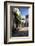 Outdoor Cafe in the Pedestrian Zone in Aarhus, Denmark-Michael Runkel-Framed Photographic Print