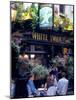 Outdoor Cafe, London, England-Robin Hill-Mounted Photographic Print