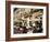 Outdoor Cafe, Piazza Navona, Rome, Lazio, Italy-Sergio Pitamitz-Framed Photographic Print