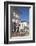 Outdoor Cafes in Klauzal Square, Szeged, Southern Plain, Hungary, Europe-Ian Trower-Framed Photographic Print