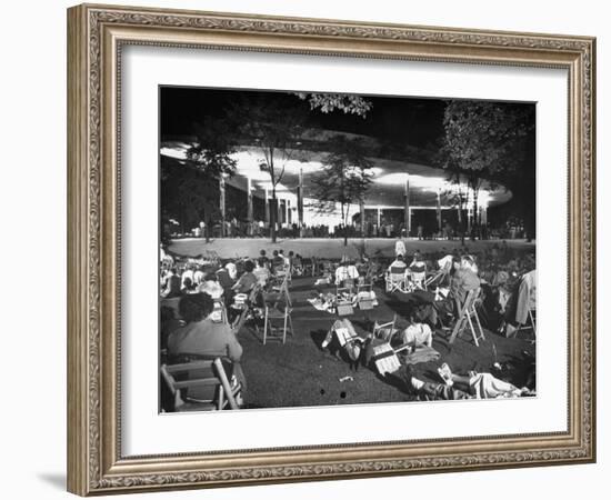 Outdoor Concert-Ralph Crane-Framed Photographic Print