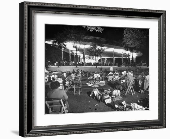 Outdoor Concert-Ralph Crane-Framed Photographic Print