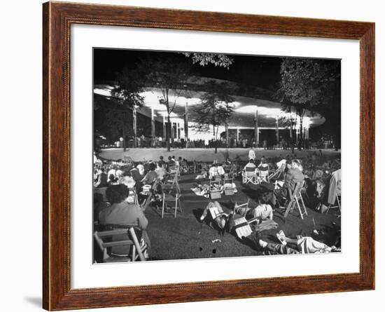 Outdoor Concert-Ralph Crane-Framed Photographic Print