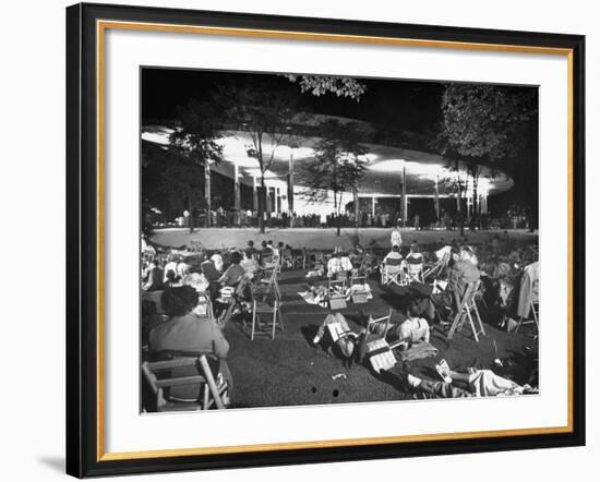 Outdoor Concert-Ralph Crane-Framed Photographic Print