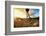 Outdoor Cross-Country Running in Early Sunrise Concept for Exercising, Fitness and Healthy Lifestyl-Flynt-Framed Photographic Print