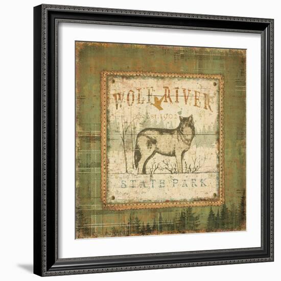 Outdoor Life IV-Pela Design-Framed Art Print